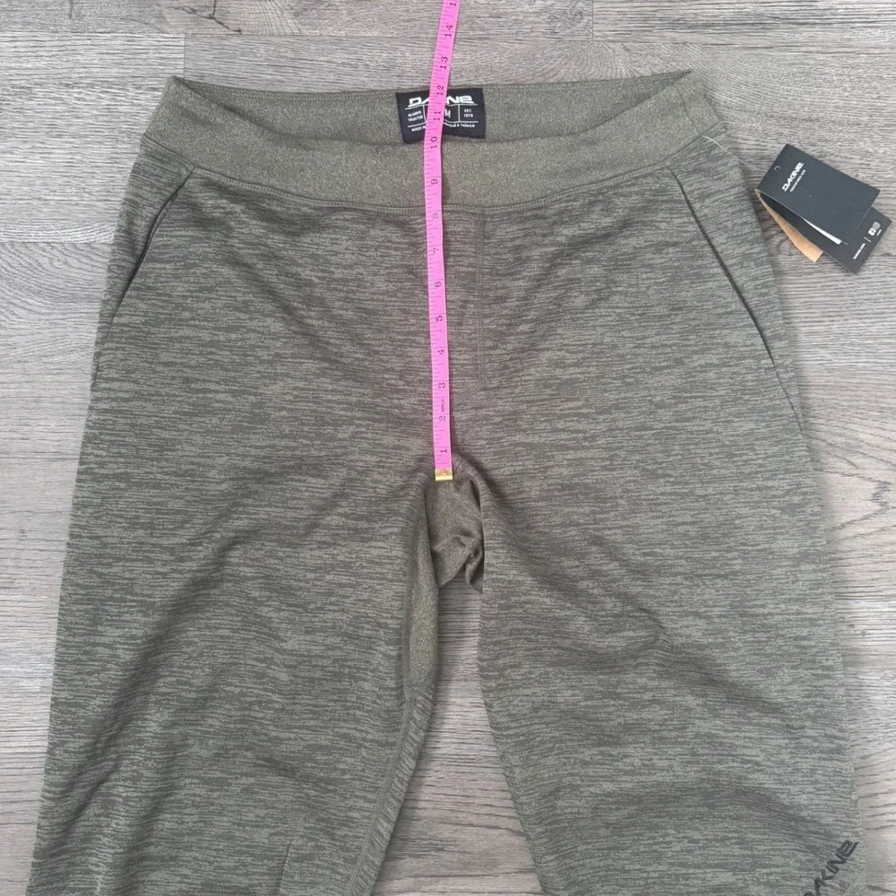 Dakine Liberator LW Pant Men's M Green Heather Fleece Joggers Ski Base Layer NWT